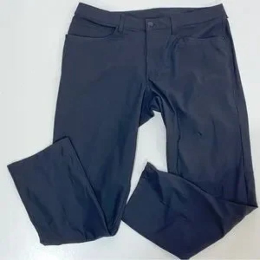 Lululemon Mens ABC Classic Fit Pants Warpstreme Black 34